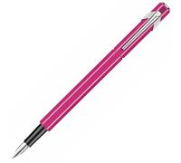 Caran d'Ache – Stylo plume Fluo Line – Rose – Pointe moyenne