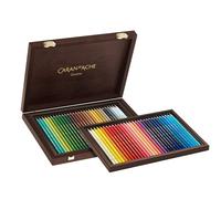 Caran D'Ache Supracolor Artiste Eau Soluble 60 Couleur Crayons En Boite Cadeau