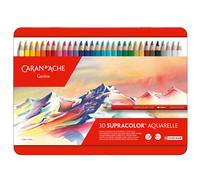 Caran D'Ache Supracolor Artiste Qualité Doux Eau Soluble Couleur Crayon 30 Set