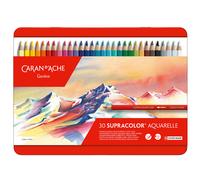 Caran D'Ache Supracolor Artiste Qualité Doux Eau Soluble Couleur Crayon 30 Set