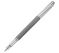 Caran D'ache Various Ivanhoe Silver Plated Rhodium Coated Medium Nib Fountain Pe