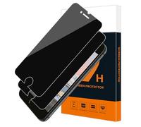 Carantee Lot de 2 films de protection d'écran en verre blindé pour iPhone 6/6s/7/8/SE 2020 - Dureté 9H - Anti-rayures - Anti-éclaboussures - Bord 2,5D - Anti-chocs - Film de protection d'écran pour