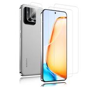 Carantee Lot de 2 films de protection d'écran en verre blindé pour Xiaomi 13 Pro + 2 films de protection pour appareil photo, dureté 9H, film de protection d'écran Xiaomi 13 Pro, Sensitive Touch, HD