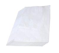Caraselle - Lot de 25 feuilles de papier de soie blanc 50 x 70 cm sans acide pour emballage de cadeaux et stockage de vêtements délicats