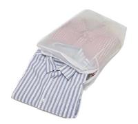 Caraselle Lot de 5 sacs de rangement à fermeture éclair en PEVA pour 5 chemises pliées chacune (25 chemises au total)