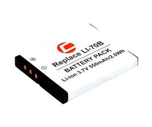 Carat Electronics Li-Ionen Batterie de remplacement Li - 70B pour Olympus VG - 150, VG - 160, etc.