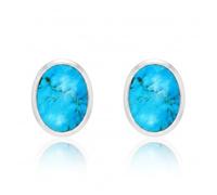 CaratYogi Stud Boucles d'oreilles en argent sterling 925 Push Back Earring Choisissez votre couleur Pour les femmes et les filles Vêtements de tous les jours, vêtements de bureau, vêtements de fête