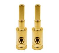 carAudio wireTerminals - High Power Brass Speaker wireConnectors, long lasting carAmplifier Wiring Terminals, Auto Audio Distribution Block | Speaker & Amp wireConnectors for carStereo Installat