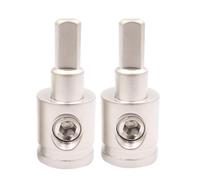 carAudio wireTerminals - High Power Brass Speaker wireConnectors, long lasting carAmplifier Wiring Terminals, Auto Audio Distribution Block | Speaker & Amp wireConnectors for carStereo Installat