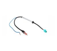 Carav 13-008 stéréo de Voiture Radio Adaptateur d'antenne 1 x Fakra-z - Bloc d'alimentation Phantom (Actif) - > DIN Fiche de connecteur (mâle)
