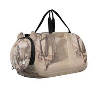 Caravaggio Sac de sport à fruits pour les voyages, le week-end, la nuit, pour garçons avec compartiment à chaussures, Boucher Prints Jeune femme Danse, Classique