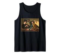 Caravaggios The Card Sharp Art Poker Bridge Black Jack Débardeur
