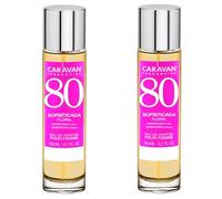 CARAVAN FRAGANCES Ensemble de 2 flacons Parfum pour femme n°80, de 150 ml