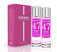 CARAVAN FRAGANCIAS - COFFRET CADEAU avec 2 Parfums Nº47 de 150 ml, pour Femme