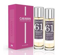 CARAVAN FRAGANCIAS - COFFRET CADEAU avec 2 Parfums Nº61 de 150 ml, pour Homme