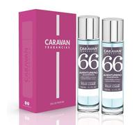 CARAVAN FRAGANCIAS - COFFRET CADEAU avec 2 Parfums Nº66 de 150 ml, pour Homme