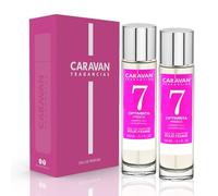 CARAVAN FRAGANCIAS - COFFRET CADEAU avec 2 Parfums Nº7 de 150 ml, pour Femme