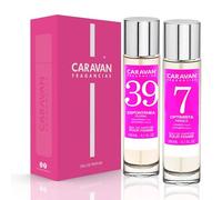 CARAVAN FRAGANCIAS - COFFRET CADEAU avec 2 Parfums Nº7 et Nº39 de 150 ml, pour Femme