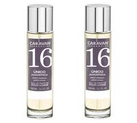 CARAVAN FRAGANCIAS Ensemble de 2 flacons Parfum pour homme n°16, de 150 ml