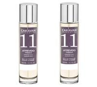 CARAVAN FRAGANCIAS Set de 2 frascos parfum pour hommes nº11, de 150 ml
