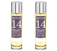 CARAVAN FRAGANCIAS Set de 2 frascos parfum pour hommes nº14, de 150 ml