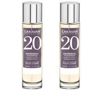 CARAVAN FRAGANCIAS Set de 2 frascos parfum pour hommes Nº20, de 150 ml