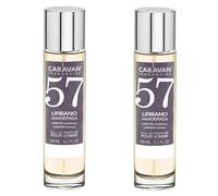 CARAVAN FRAGANCIAS Set de 2 frascos parfum pour hommes nº57, de 150 ml
