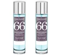CARAVAN FRAGANCIAS Set de 2 frascos parfum pour hommes Nº66, de 150 ml