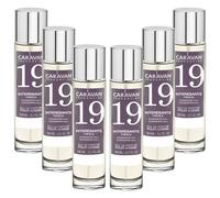 CARAVAN FRAGANCIAS Set de 6 frascos parfum pour hommes Nº19, de 150 ml