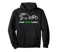 Caravane à vélo Vivez votre vie Sweat à Capuche