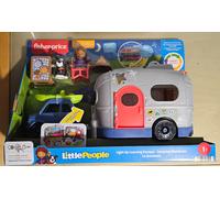 CARAVANE FISHER PRICE AVEC VOITURE ET PERSONNAGE