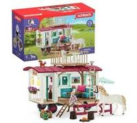 Caravane Rencontres Secretes, Coffret Schleich Avec 1 Cheval Schleich Inclus, Coffret Figurines Pour Enfants De 5 Ans - Schleich Multicolore G