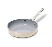 Caraway Mini poêle à frire antiadhésive en céramique (20,3 cm) - Non toxique, sans PTFE et sans PFOA - Passe au four et compatible avec toutes les cuisinières (gaz, électrique et induction) - Crème