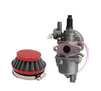 Carb Carburateur Carburateur 2 Temps Pour Mini Quad, VTT, Moto Tout-terrain, Kart, Buggy, Moteur 47cc, 49cc, 40-6(Carburetor red)