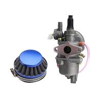 Carb Carburateur Carburateur 2 Temps Pour Mini Quad, VTT, Moto Tout-terrain, Kart, Buggy, Moteur 47cc, 49cc, 40-6(Carburetor blue)