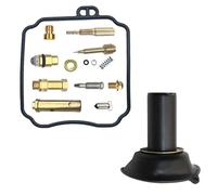 Carb Pièces Ensemble Kit De Réparation Carburateur Moto pour Yamaha DRAGSTAR XVS250 5KR XVS 250 Et Reconstruction Remplacement(Ensemble 2)