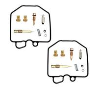 Carb Pièces Ensemble Kit De Réparation Carburateur pour CM400 Custom CM 400 T C E 400T 400C 400E 1980-1981 Pièces Reconstruction Kits Moteurs Pack Remplacement(Ensemble 2)