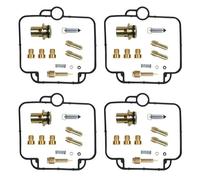 Carb Pièces Ensemble Kit De Réparation Carburateur pour Suzuki GSX750F GSX GSX-F 750 750F S T 1989-1996 Kits Reconstruction Remplacement Remplacement(Ensemble 4)