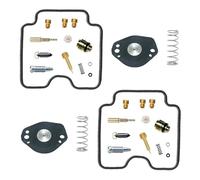 Carb Pièces Ensemble Kit De Réparation De Carburateur pour Yamaha Raptor YFM660 660R YFM660R 2001-2005 Pièces De Rechange, Kits De Moteurs Remplacement(Ensemble 2)