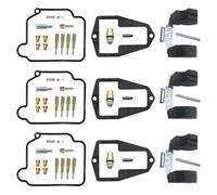 Carb Pièces Kit De Réparation De Carburateur pour Yamaha SX Viper ER SXV40ER SXV 40 SXV40 ER 40ER Kit De Réparation De Carburateur Chauffage Remplacement Ensemble(Ensemble 1)