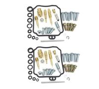 Carb Pièces Kit De Réparation De Carburateur pour Yamaha V Star 650 XVS650 XVS650A XVS 650 A 650A Classic Custom 1998-2016. Pièces De Rechange Remplacement Ensemble(Ensemble 2)