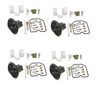 Carb Réparation Kit De Réparation Carburateur Moto avec Pointeau pour Kawasaki, pour Zephyr 400, pour Keihin CVK, pour ZR400 C1-C7 (1989-1995) Ensemble Pièces(Couleur 3)