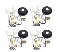 Carb Réparation Kit Réparation Carburateur 4 Pièces Pour Kawasaki GTR1000 GTR 1000 1996-2003 Diaphragme Flotteur Gicleur Aiguille. Ensemble Pièces