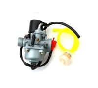 Carb Scooter 19mm Pour Peugeot 50 Pour Citystar Pour Django Pour Jet Pour Force Pour Ludix Pour Speedfight Pour Trekker 50cc 2-Temps Mobylette Carb
