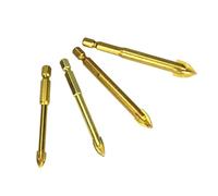Carbide Glass Drill Bit Set Alloy Carbide Point with 4 Cutting Edges Tile&Glass Cross Spear Head Drill Bits 6/8/10/12mm 1Pcs(12mm)