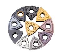 carbide inserts, Plaquettes carbure WNMG080408/WNMG080404 - Outils de tournage for acier, aluminium et fer,For lathes(WNMG080404,Hardness Material)