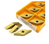 Carbide Inserts VNMG160404 VNMG160408 MA VP15TF UE6020 US735 External Turning Tool Cutting Tool CNC Inserts VNMG Lathe Inserts(VNMG160404 MA UE6020)