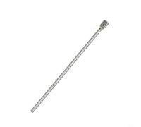 Carbide Rotary Burr 3x6mm Single pour flute Metal Grinding Carbide(N) | Processes HRC70 hardness, pour ideal for steel, cast iron, alloy, high efficiency metal removal