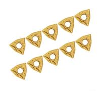Carbide WNMG080408 MA Lot de 10 inserts double face pour une durée de vie prolongée de l'outil dans les travaux de tournage