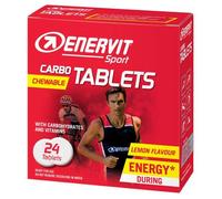 Carbo Comprimés Ã Croquer Goût Citron Enervit Sport 24 Comprim&eacu